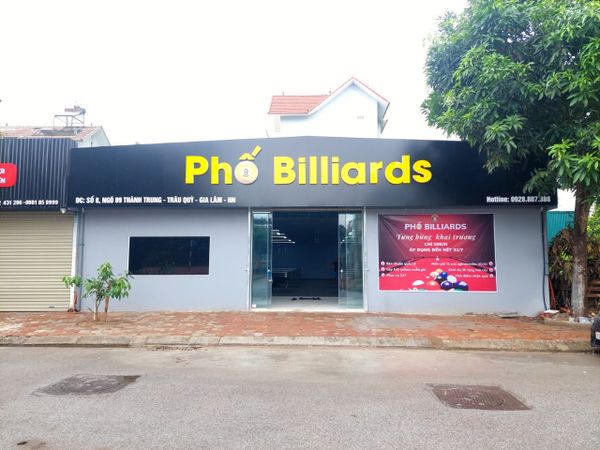 Lắp đặt loa âm trần cho Phố Billiards Club, Gia Lâm, Amply 4 - 6 vùng âm lượng, loa được thiết kế riêng cho quán, bật lớn không tạp âm, miễn phí công lắp đặt, bảo hành dài hạn 5 năm.