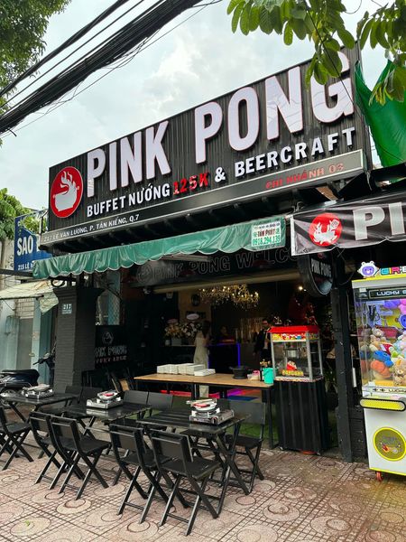 Hệ thống âm thanh cho Pink pong - Buffet, Q7