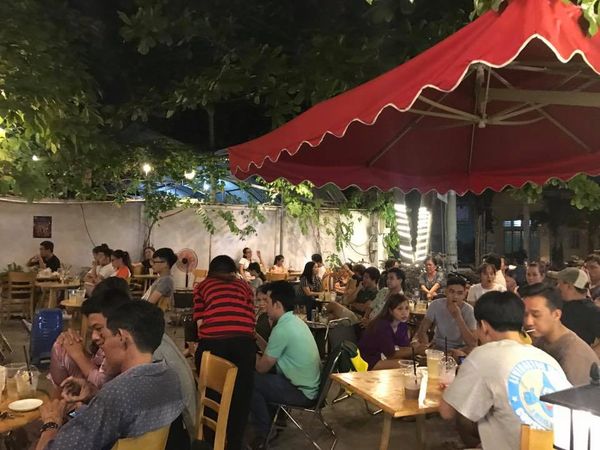 Loa cho cafe mái kéo Loca Cafe, Thủ Đức