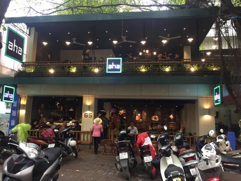 Loa cafe, Loa nhà hàng: Combo Loa Goldsound lắp đặt tại AHA Coffee, 65 Trần Nhân Tông, Hà Nội