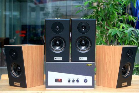 Loa nhà hàng: Gold4cafe v51 từ (40 - 100 m2) (amply A150 + 04 loa vt V51)