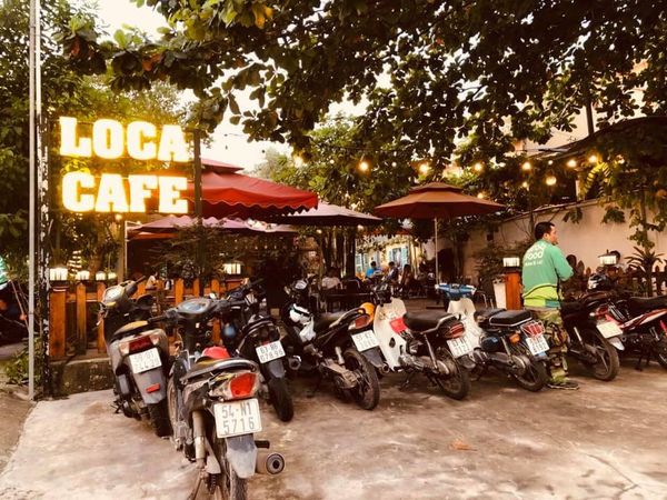 Loa cho cafe mái kéo Loca Cafe, Thủ Đức