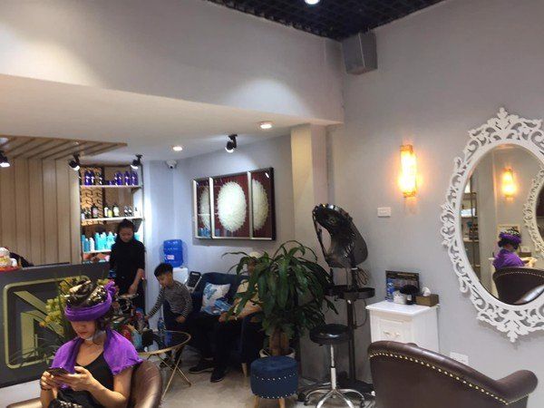 Loa cho hair salon: Loa Goldsound lắp đặt âm thanh cho V U N G O C V O Hair Salon