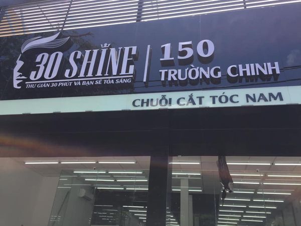 Loa Goldsound lắp đặt loa cho chuỗi cắt tóc Nam 30 Shine, 150 Trường Chinh