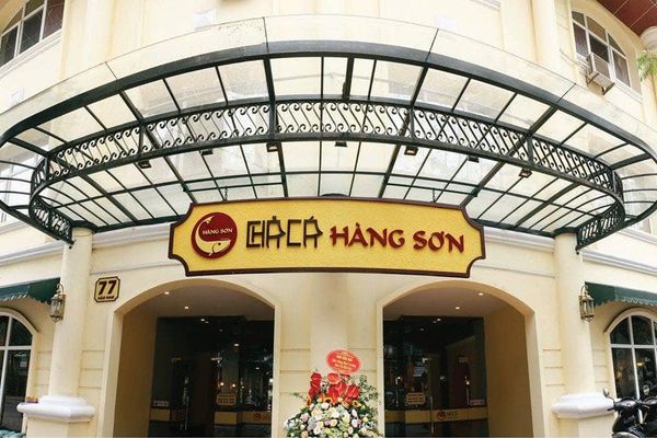 Loa cafe, Loa nhà hàng: Loa Goldsound lắp đặt âm thanh tại CHẢ CÁ HÀNG SƠN