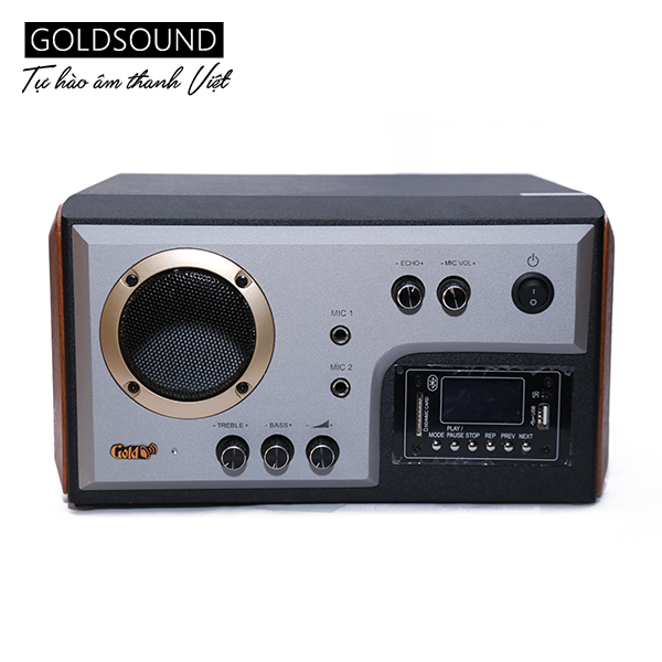 Amply cho quán cafe: 300w Gold4cafe - Bluetooth, Micro.