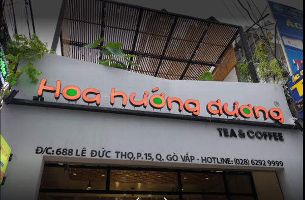 Hệ thống âm thanh được lắp đặt cho Hoa Hướng Dương Tea & Coffee, Phường 15, Gò Vấp, tp Hồ Chí Minh