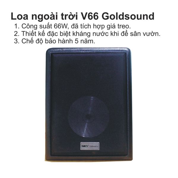 Loa vệ tinh ngoài trời V66- 66w