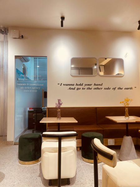 Loa cafe Goldsound thi công hệ thống  âm thanh cho Flight coffee, TP Thủ Đức