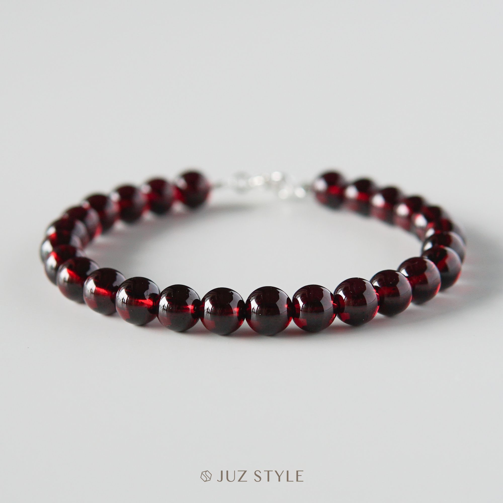  Vòng tay đá Garnet premium 6mm 