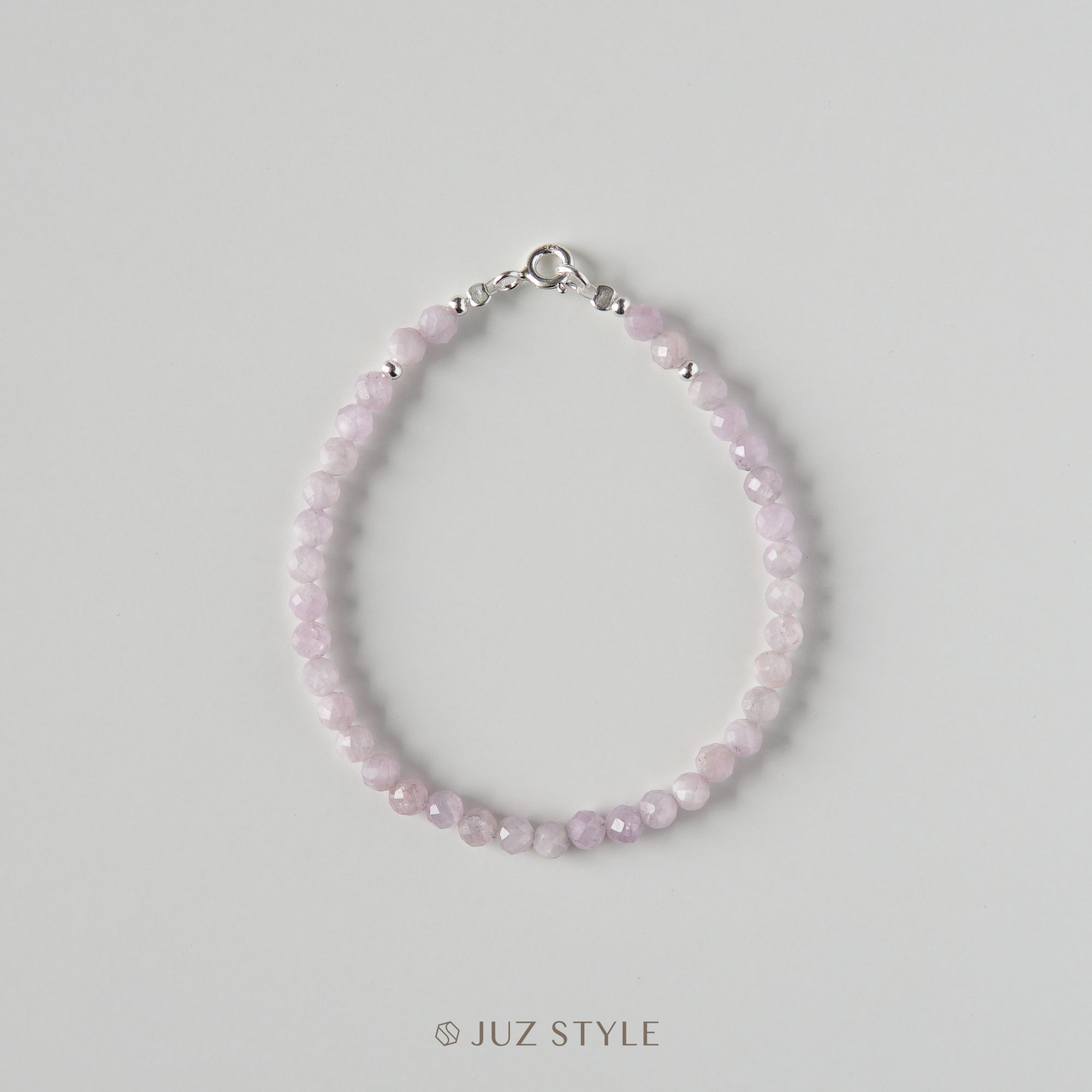  Vòng tay đá Kunzite 4mm 