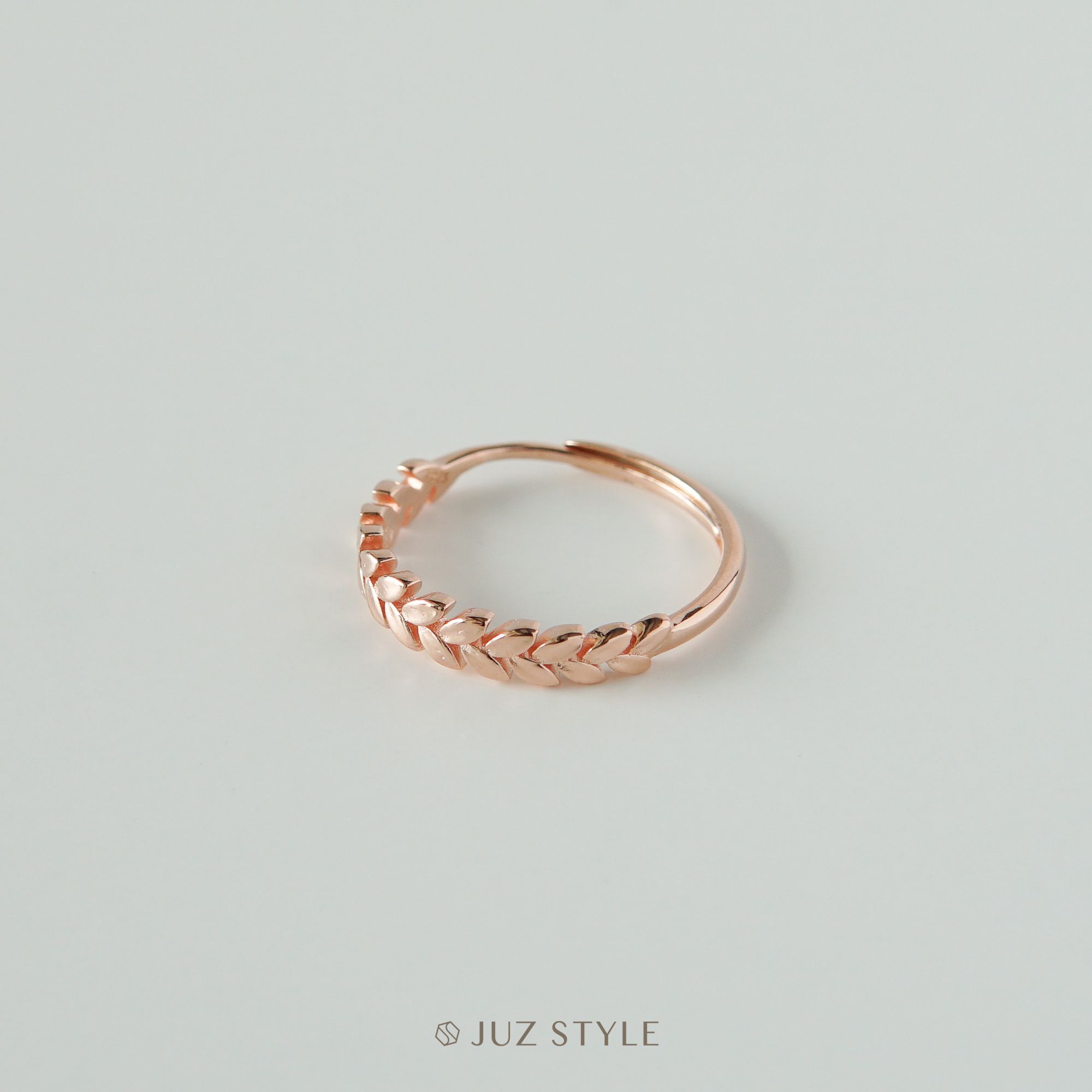 Nhẫn bạc Olive