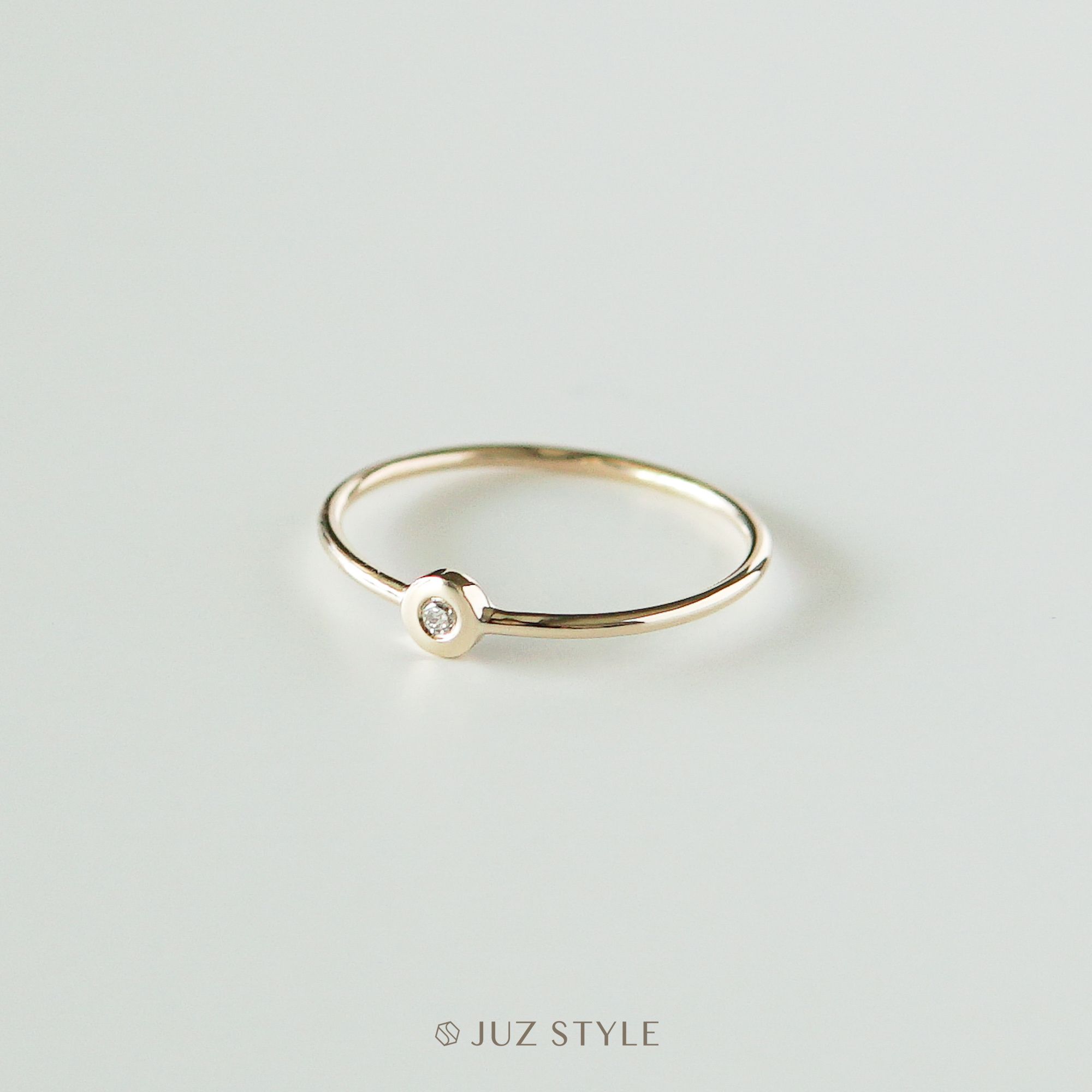 Nhẫn vàng Tiny circle