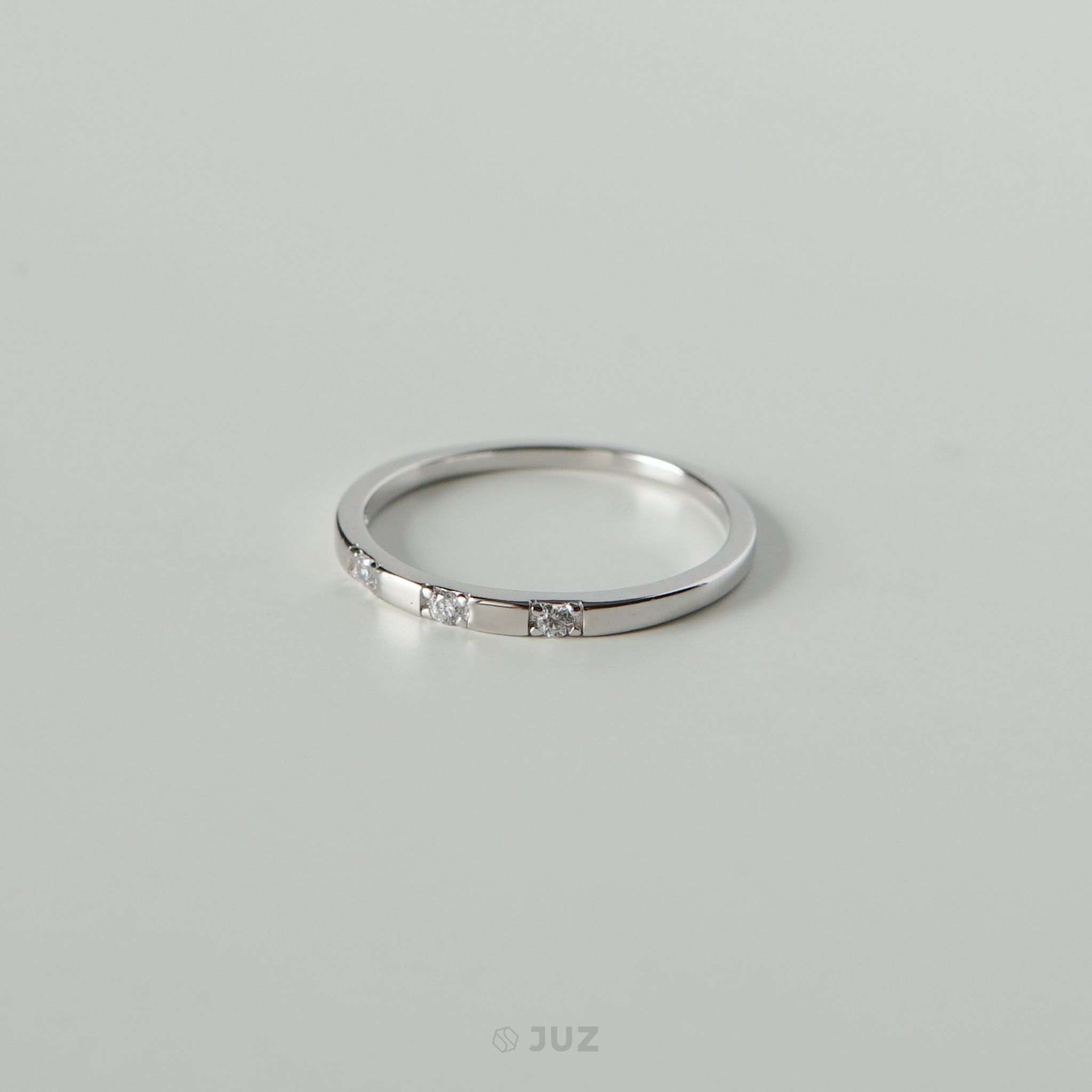 Nhẫn bạc CZ stones