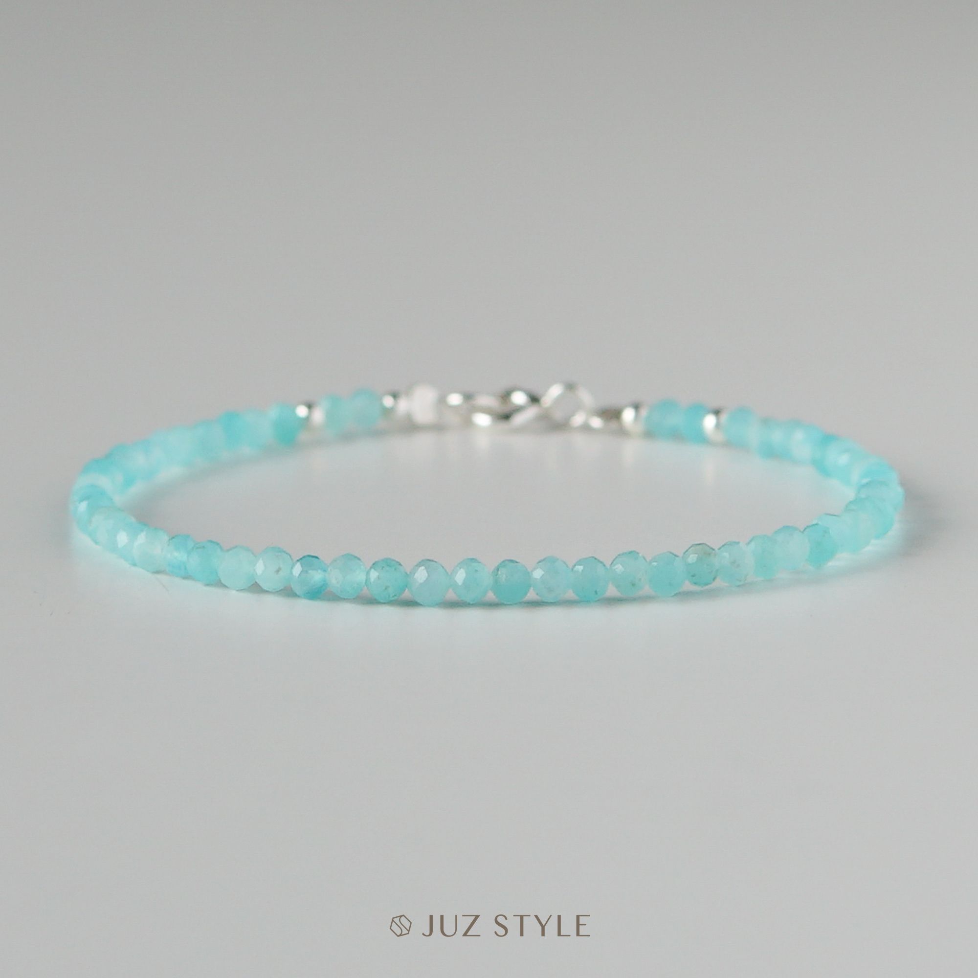  Vòng tay đá Amazonite 2.5mm 