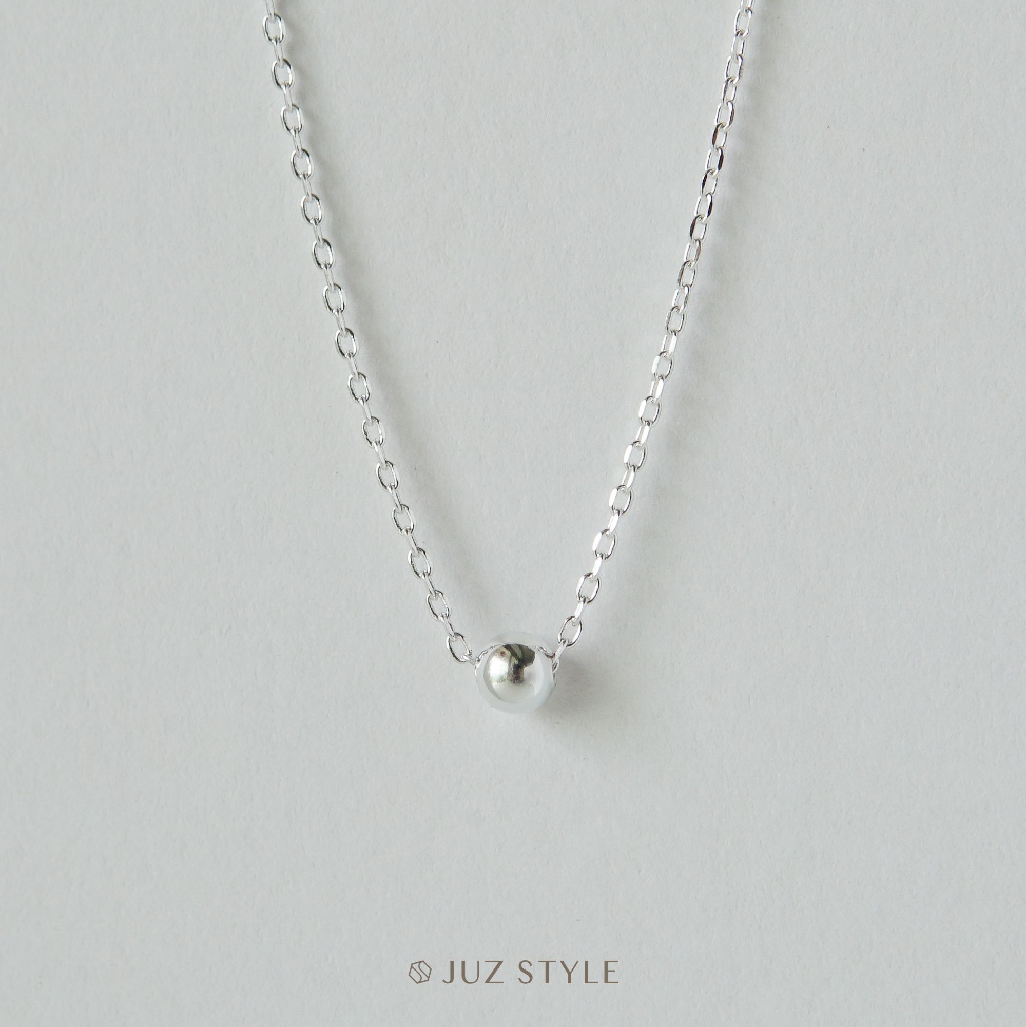 Dây chuyền bạc Tiny ball