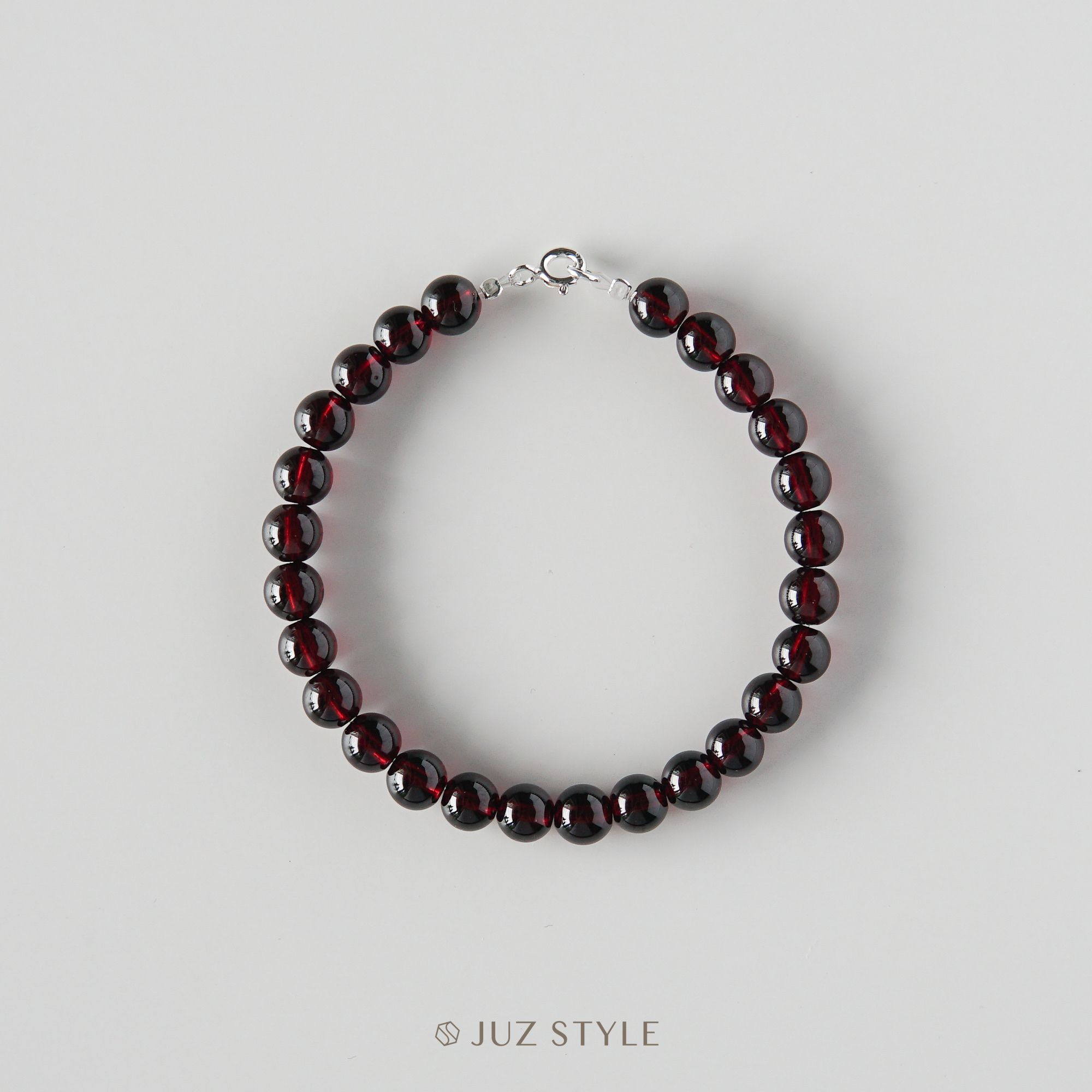  Vòng tay đá Garnet premium 6mm 