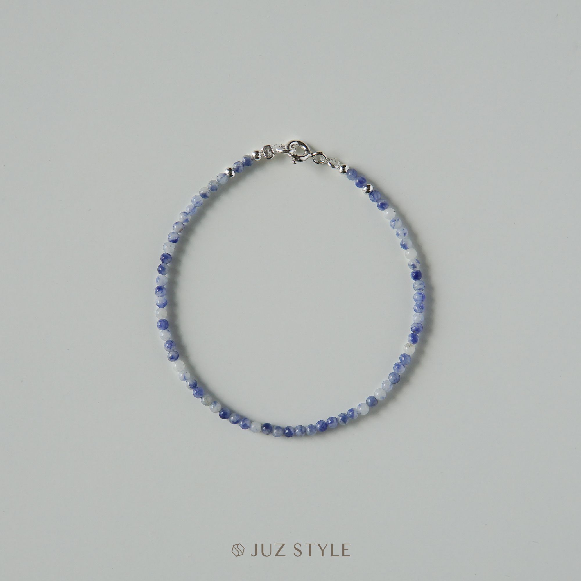  Vòng tay đá Blue Spot jasper 2.3mm 