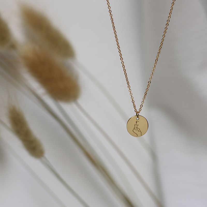 Dây chuyền charm tròn