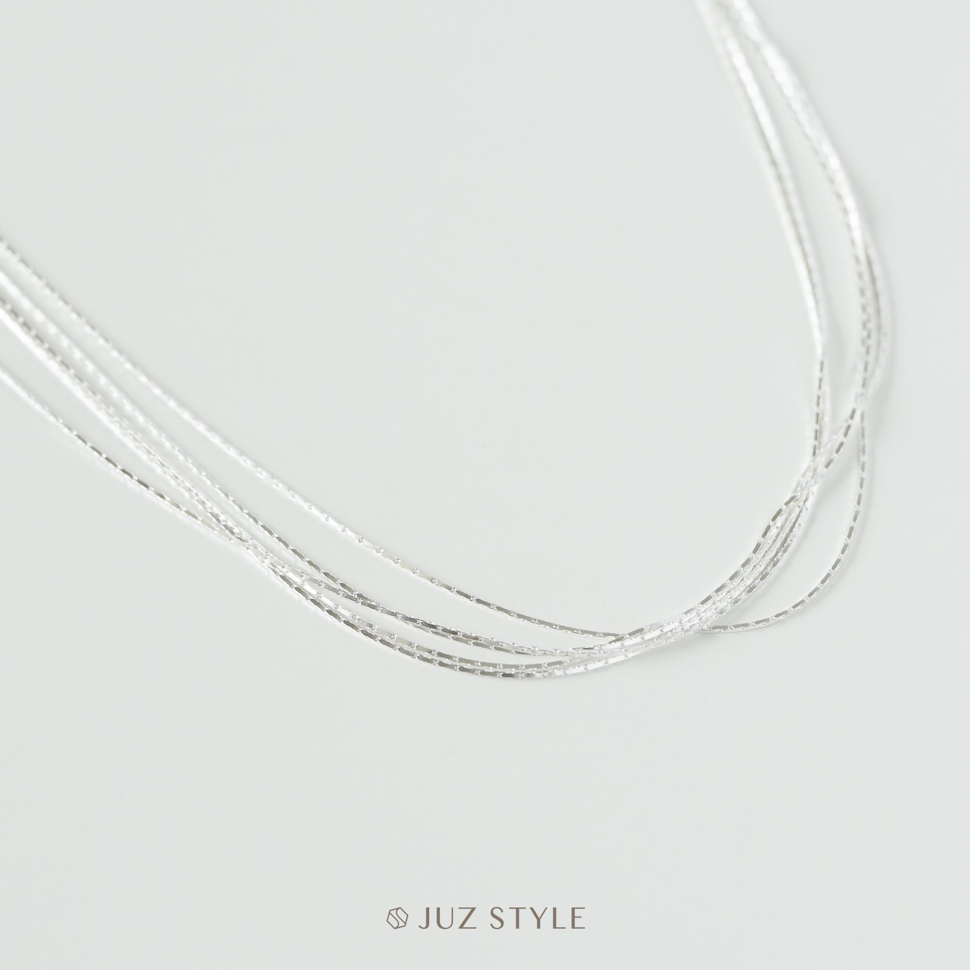 Dây chuyền bạc Five chains