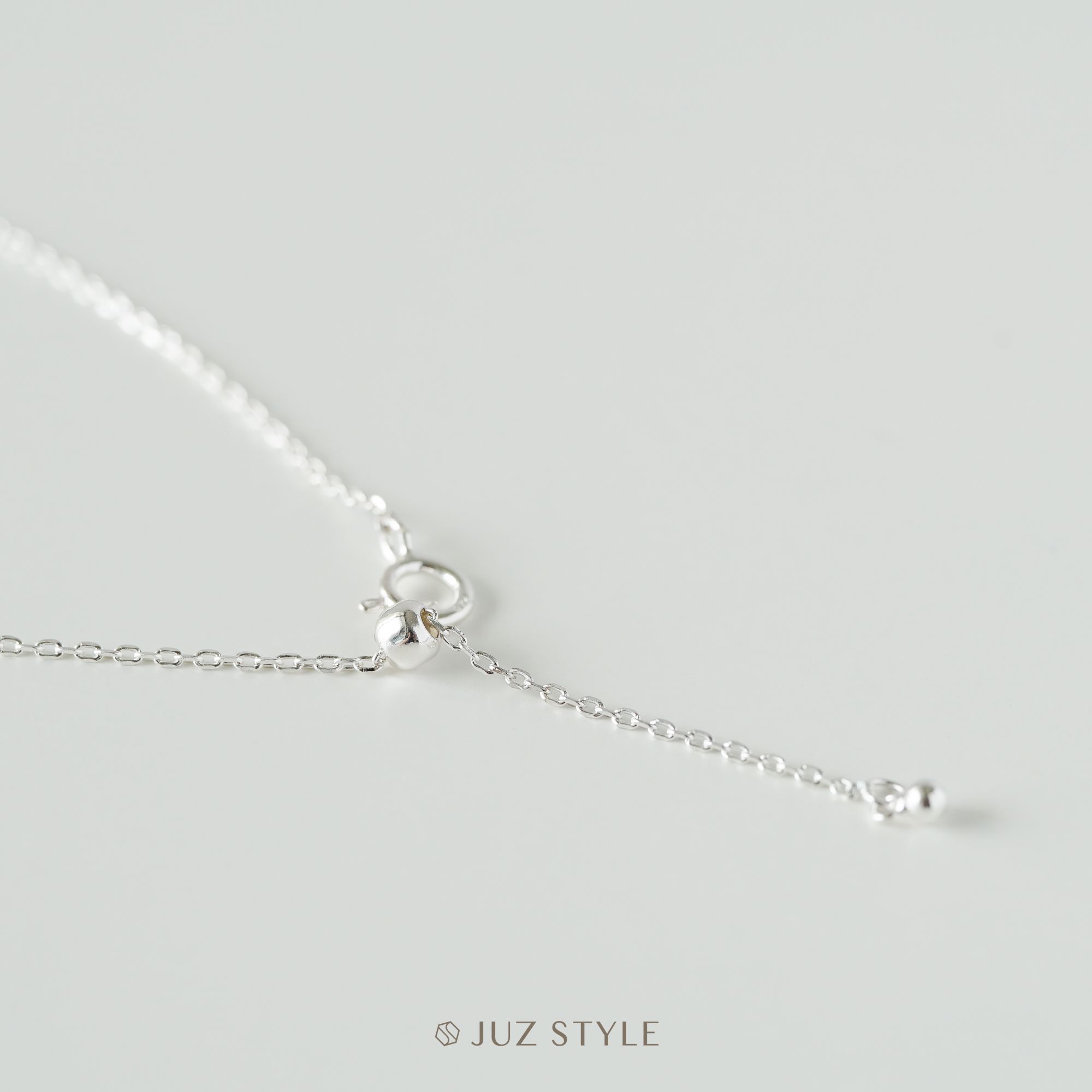 Dây chuyền bạc Good luck charm