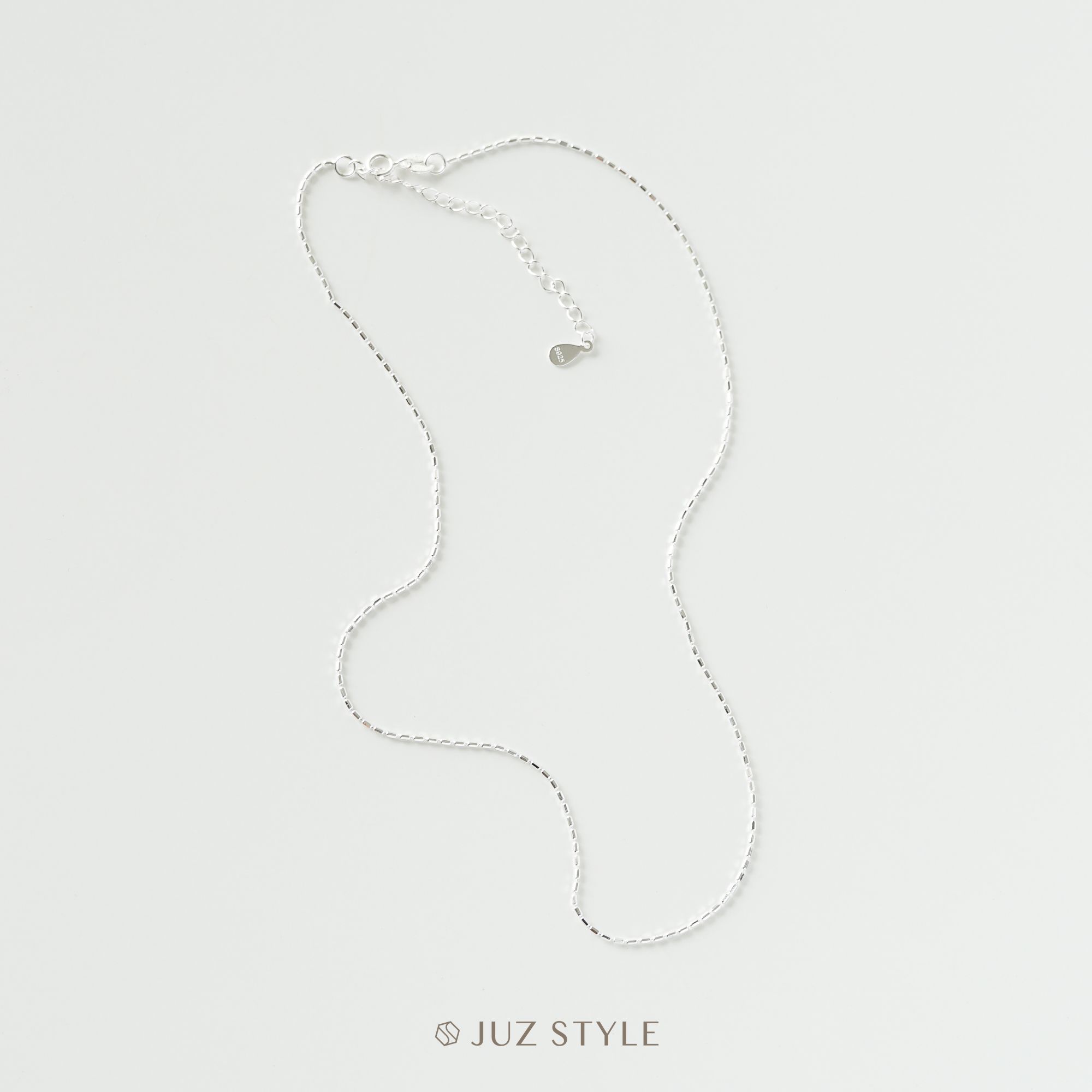 Dây chuyền bạc plain chain