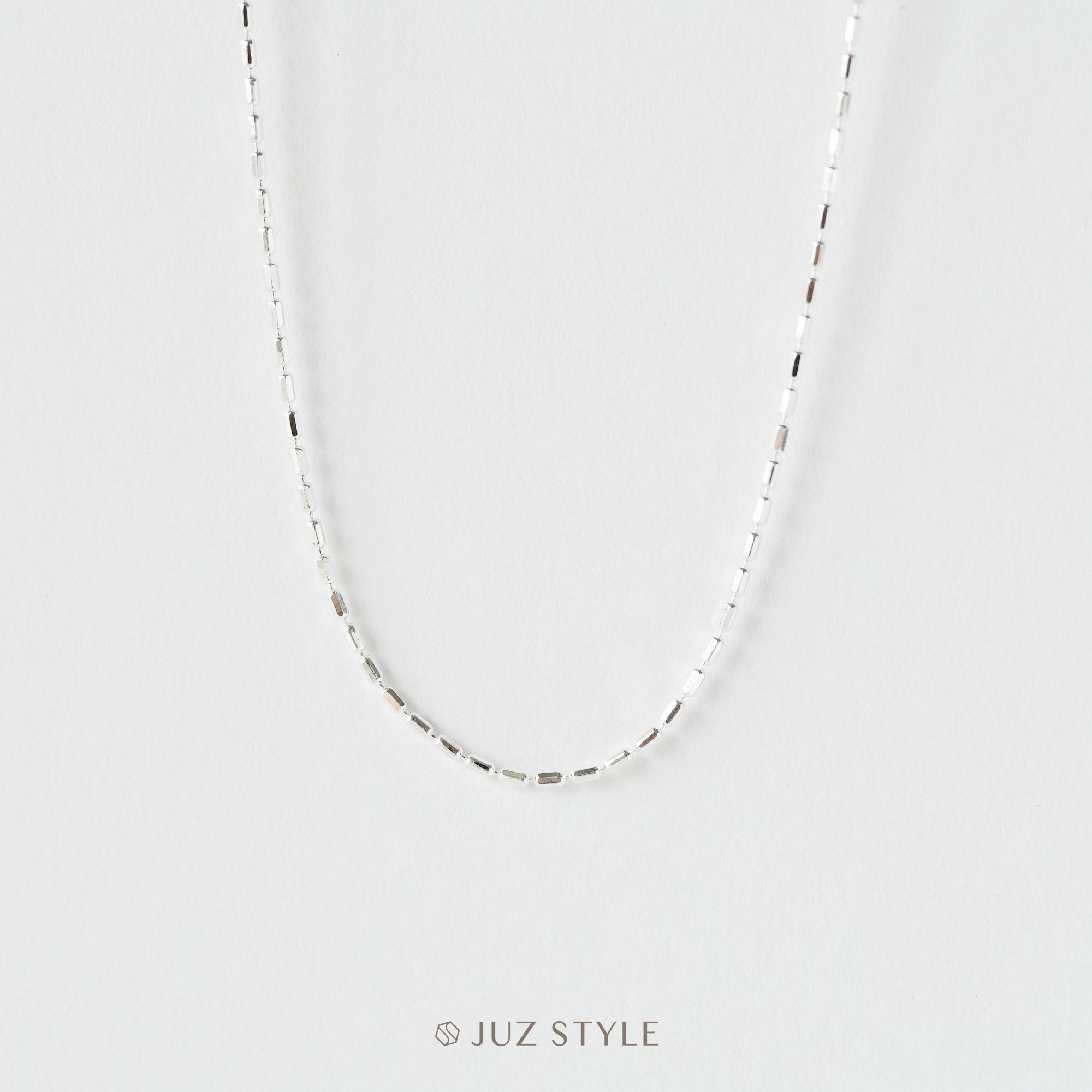 Dây chuyền bạc plain chain