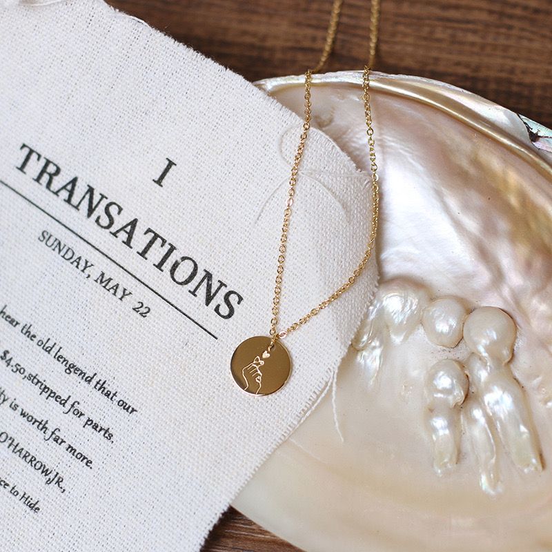 Dây chuyền charm tròn