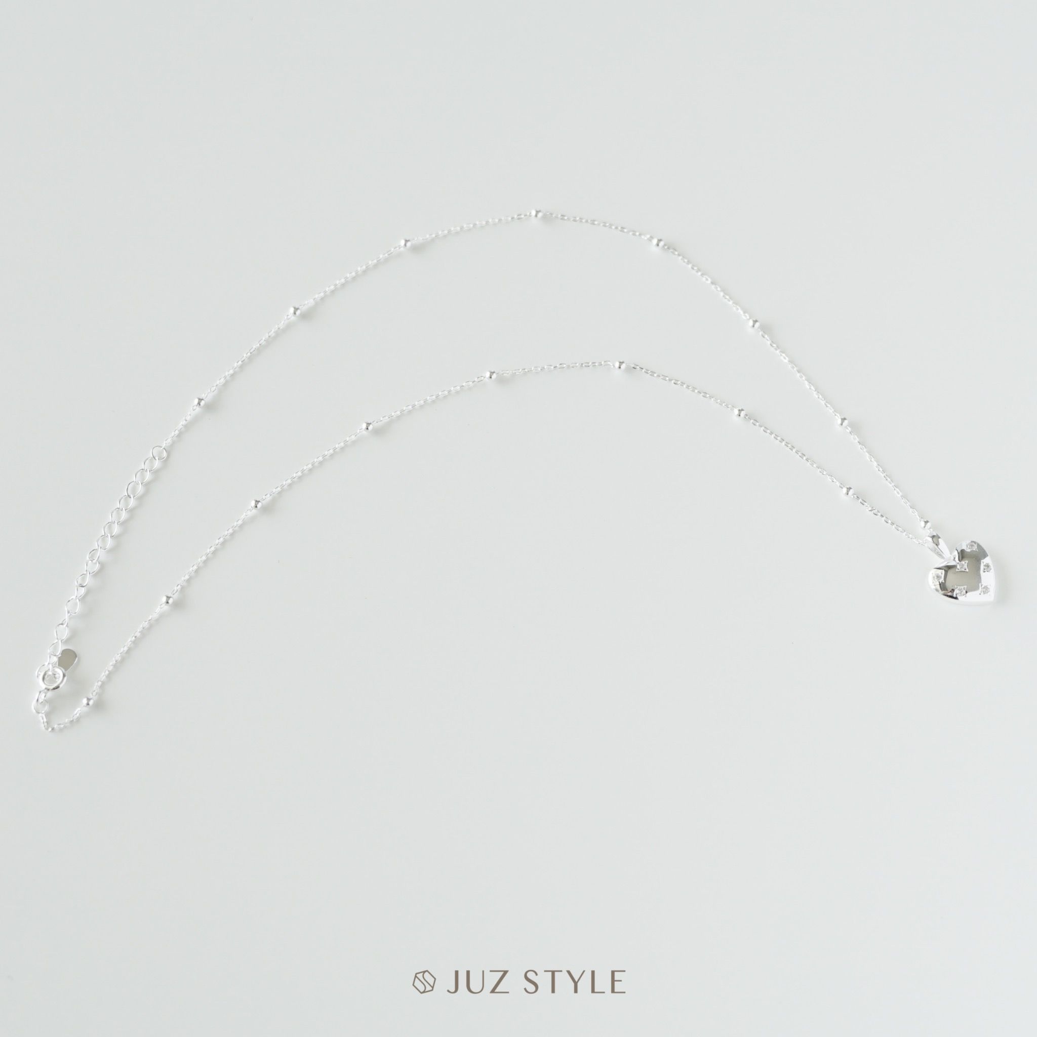 Dây chuyền bạc Twinkle heart
