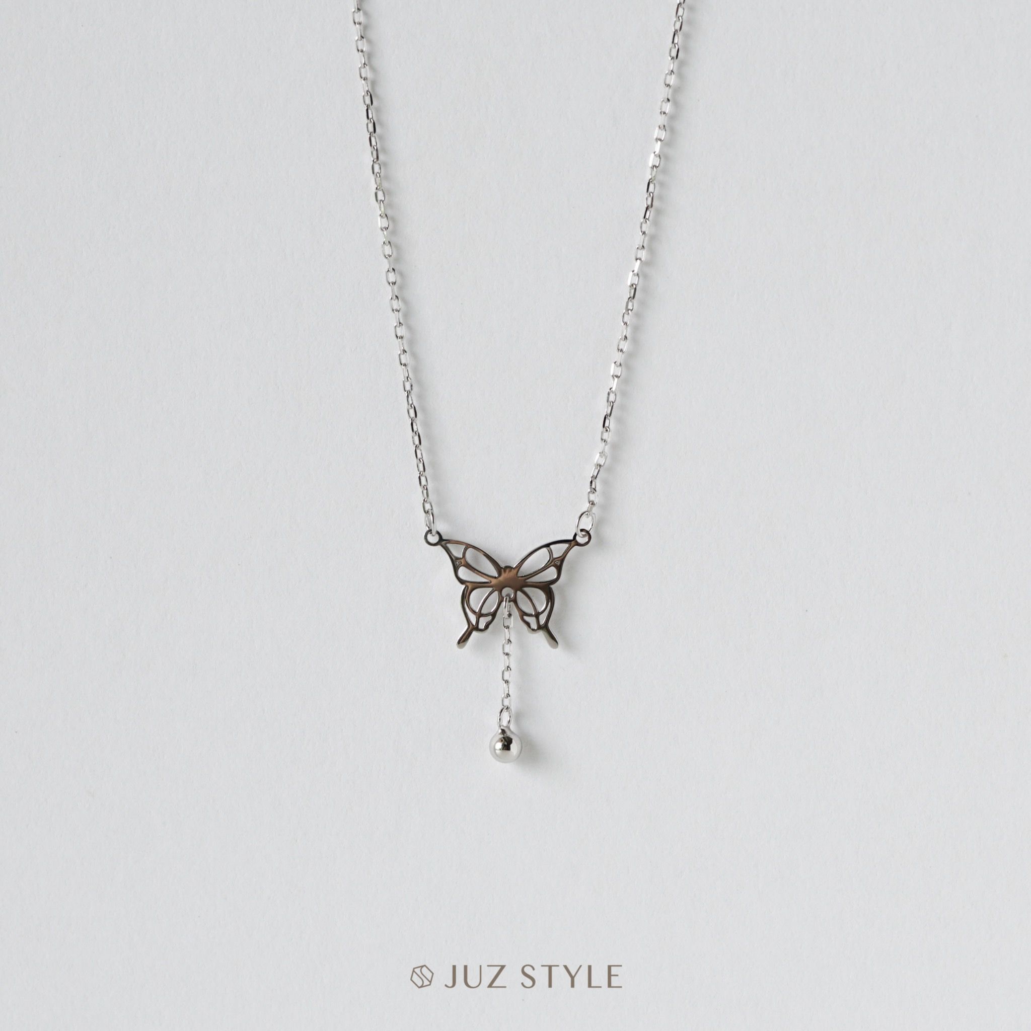 Dây chuyền bạc Butterfly