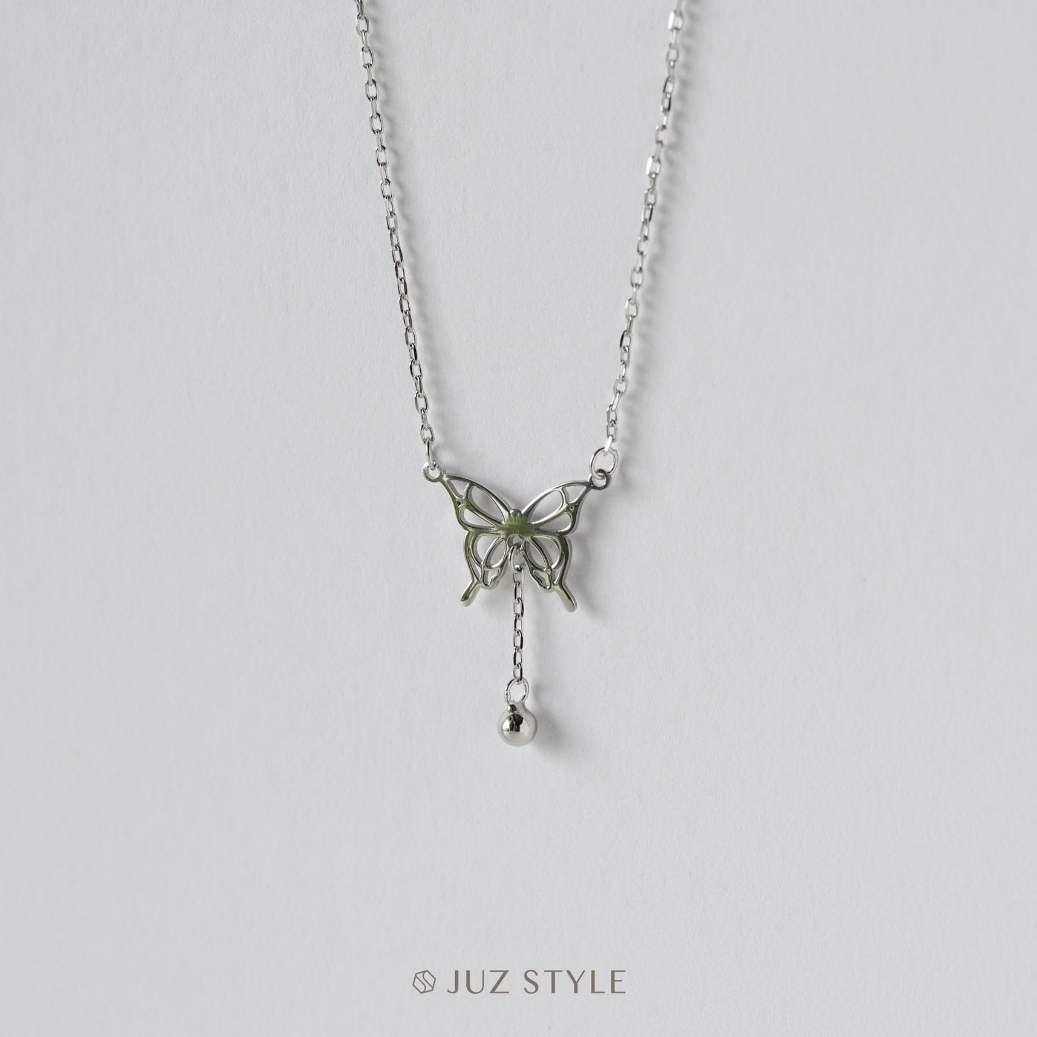 Dây chuyền bạc Butterfly