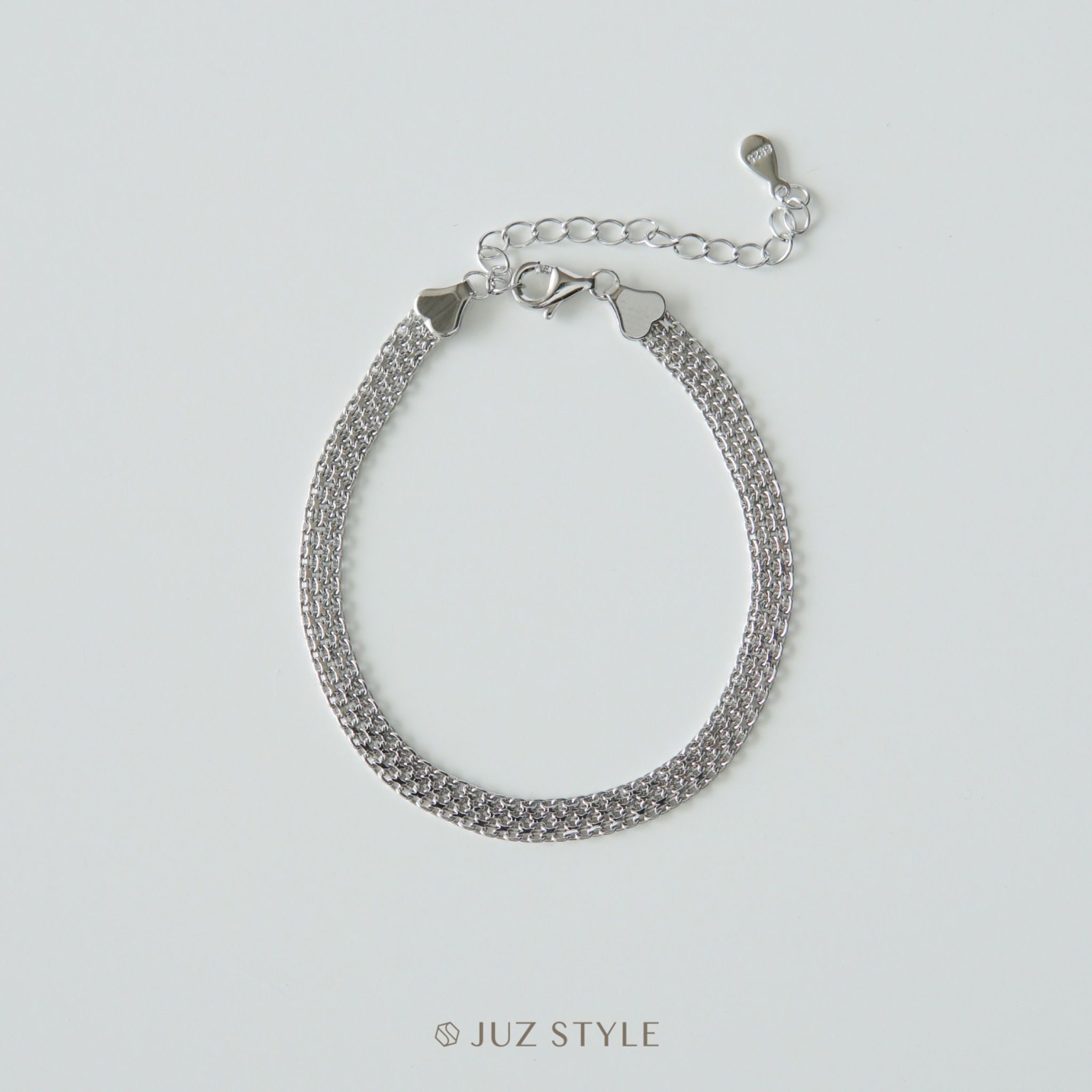 Lắc tay bạc Super links