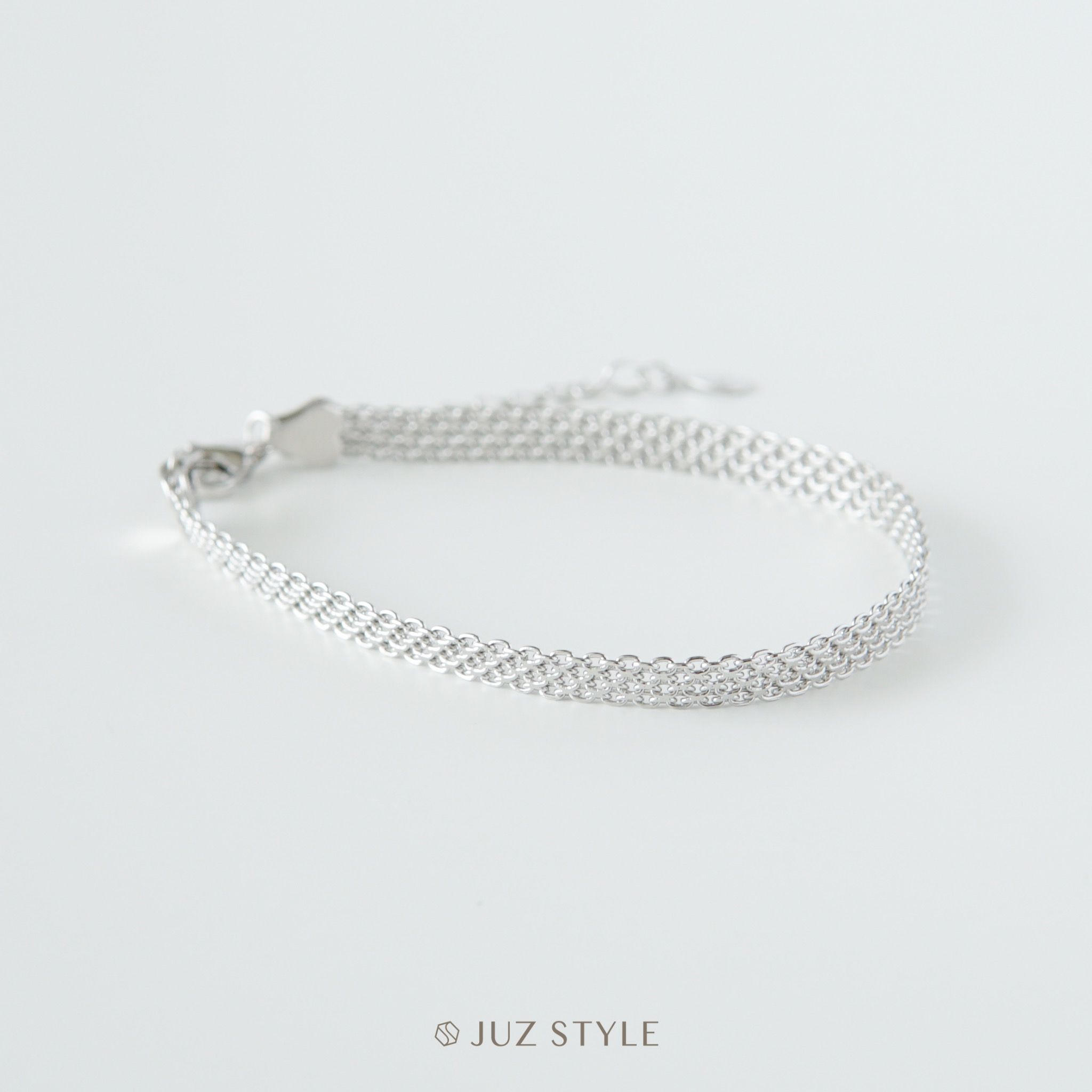 Lắc tay bạc Super links
