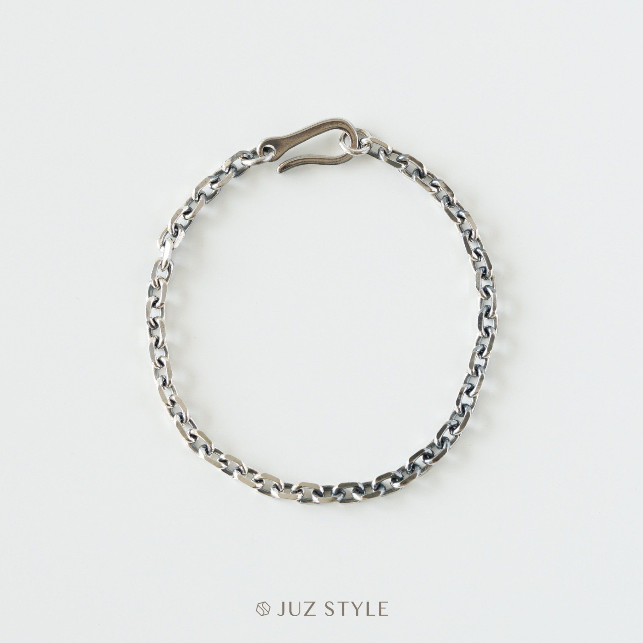 Lắc tay bạc Vintage chain