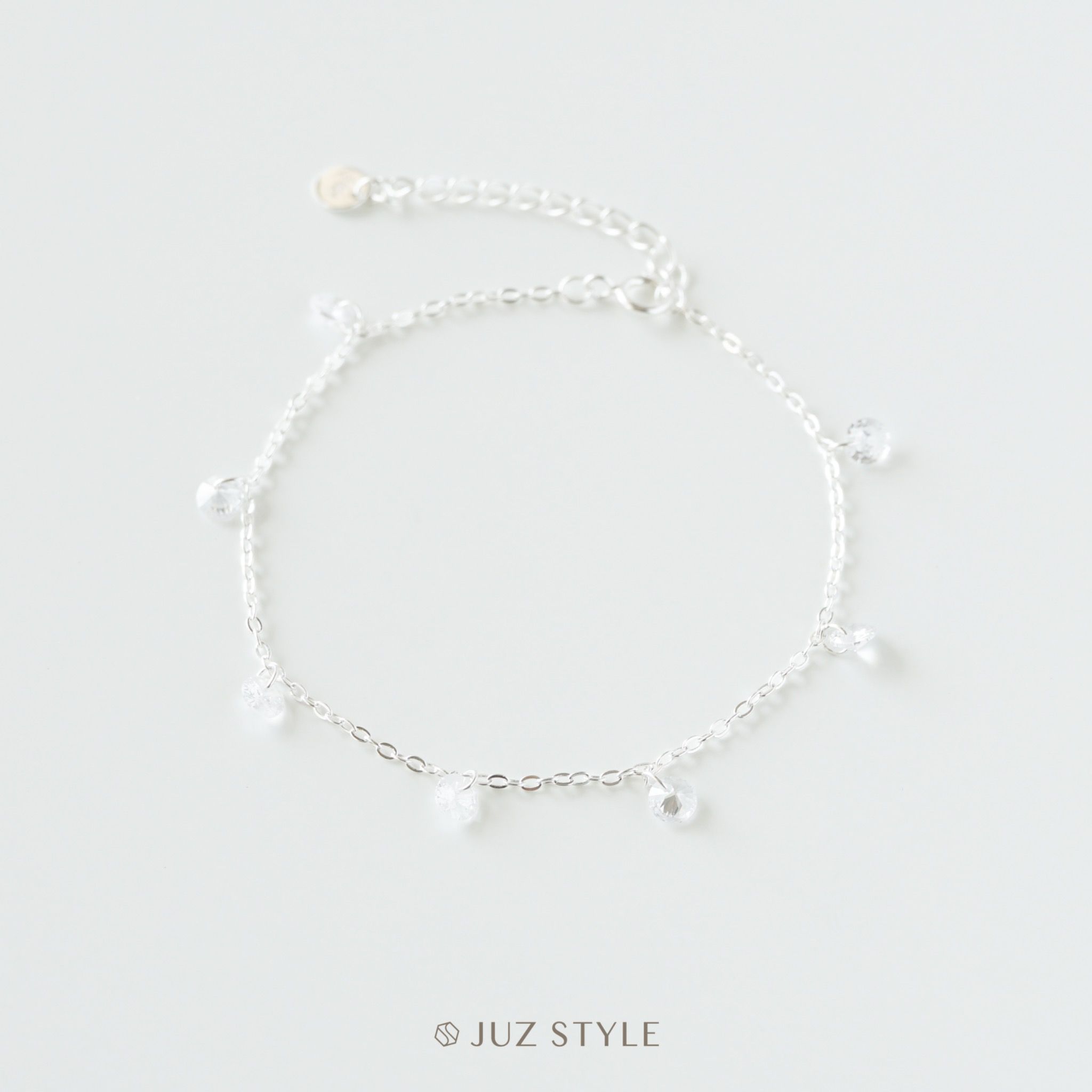 Lắc tay bạc Floating Cz