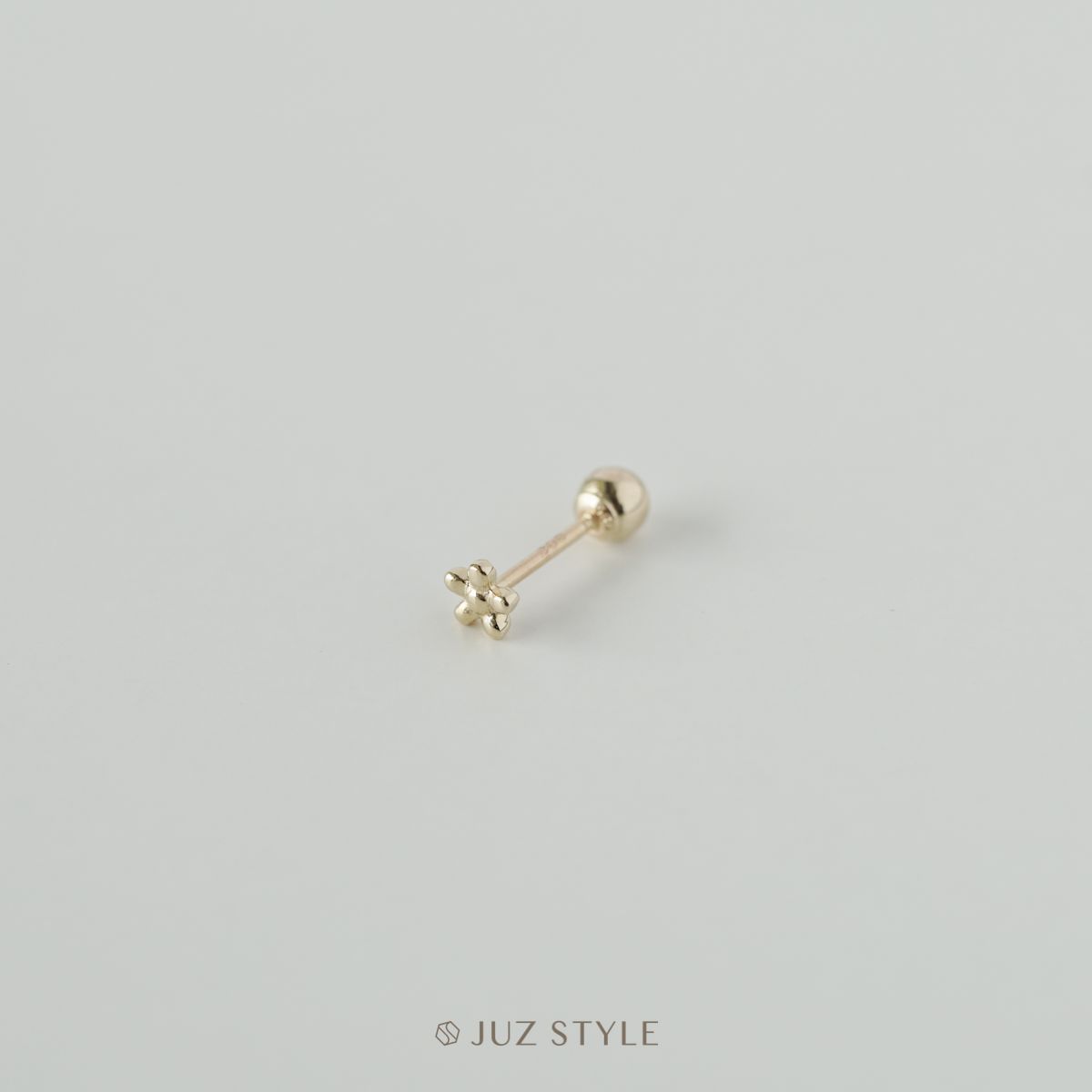 Bông tai vàng 14K Cassia ballstud
