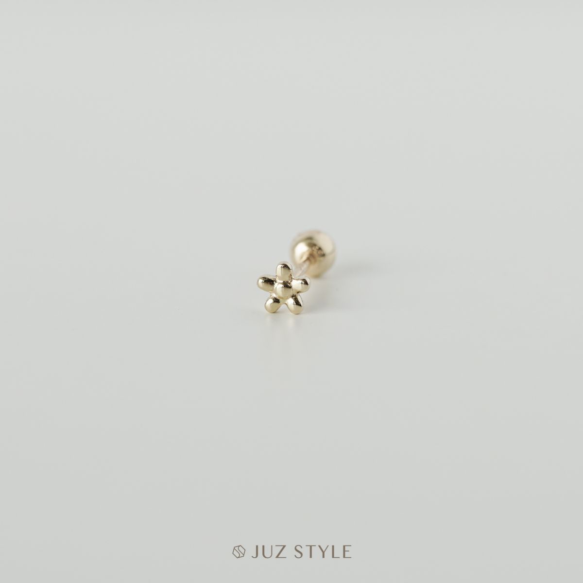 Bông tai vàng 14K Cassia ballstud
