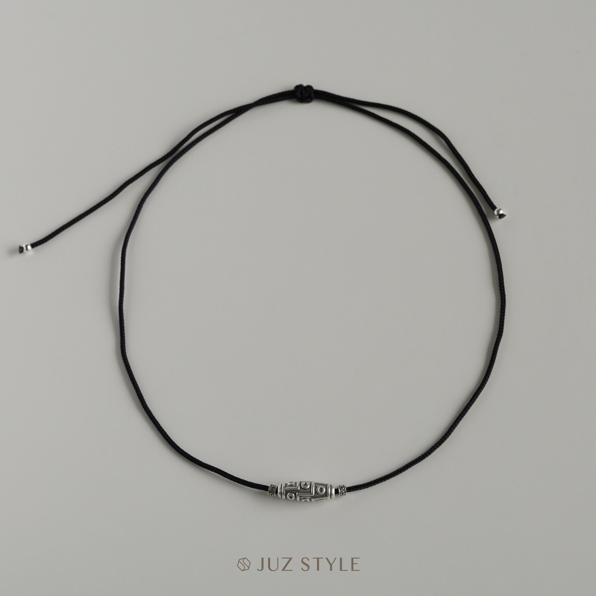 Dây chuyền bạc Silver Dzi