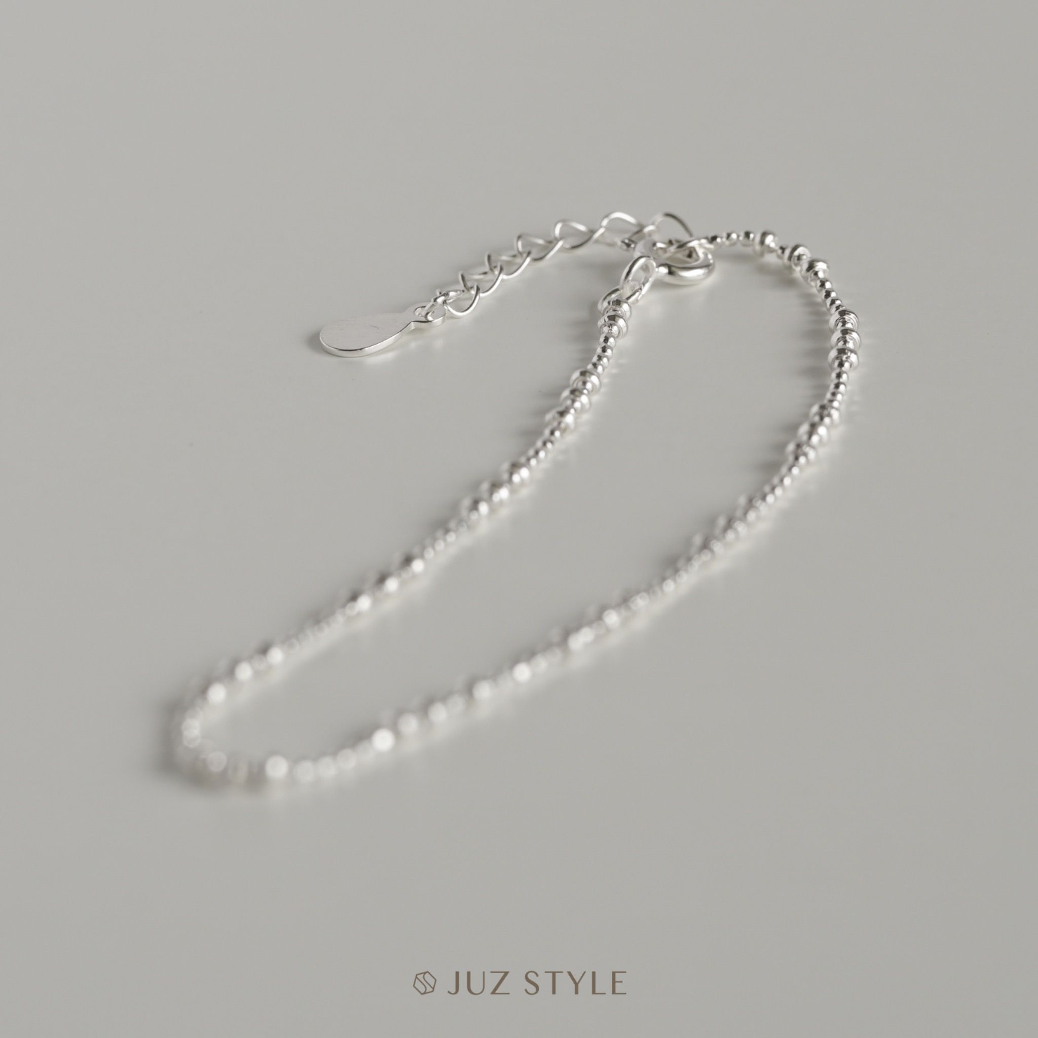 Lắc tay bạc Ball chain