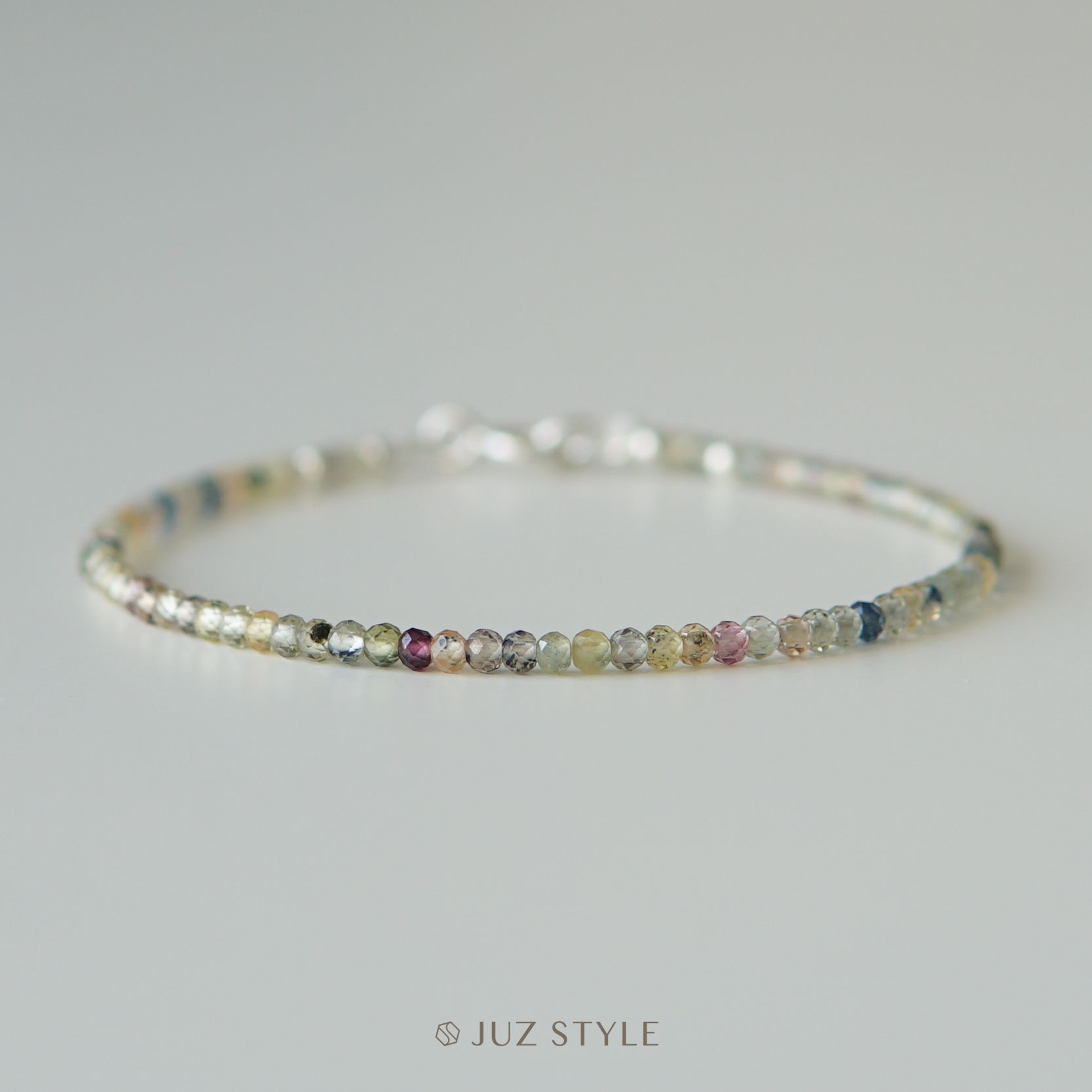 Vòng tay đá Sapphire Africa 2.2mm