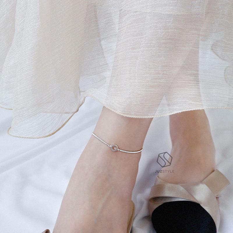 Lắc chân bạc XO