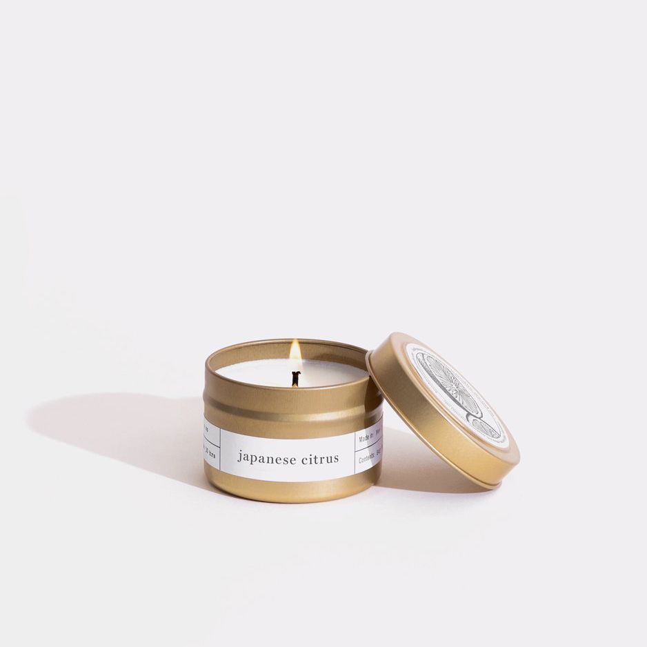 Nến thơm Gold Travel Japanese Citrus