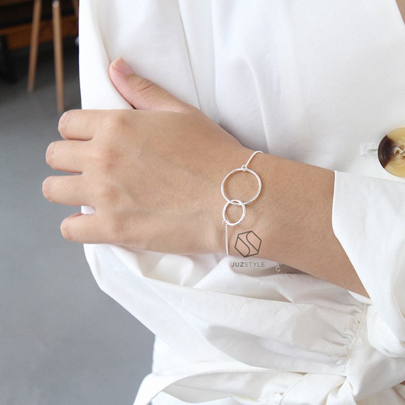 Lắc tay bạc The Loop