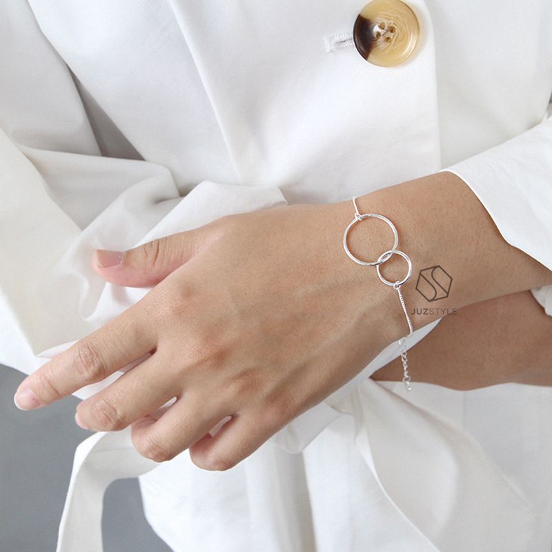 Lắc tay bạc The Loop