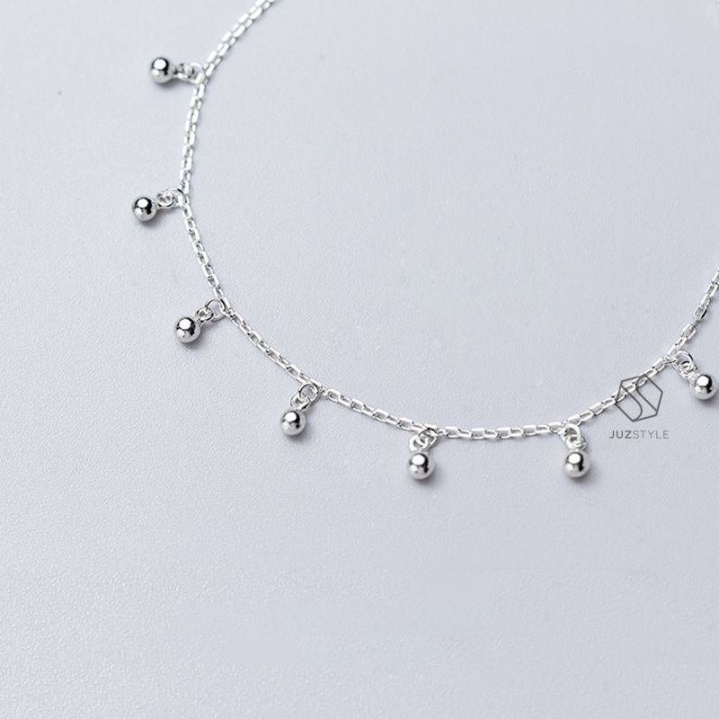 Lắc chân bạc Multi balls