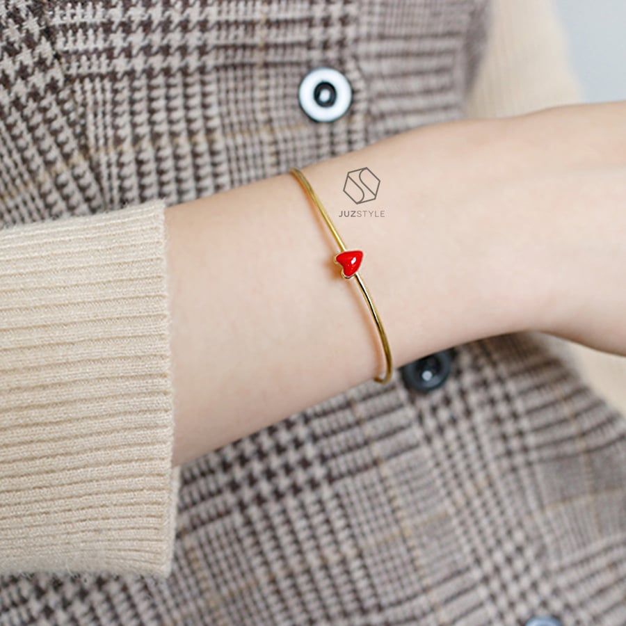 Kiềng bạc Red heart