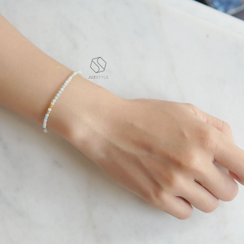 Vòng tay đá Amazonite - Thuỷ & Mộc
