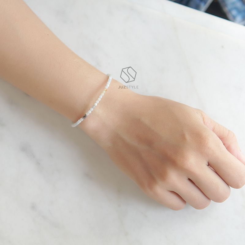 Vòng tay đá Amazonite - Thuỷ & Mộc