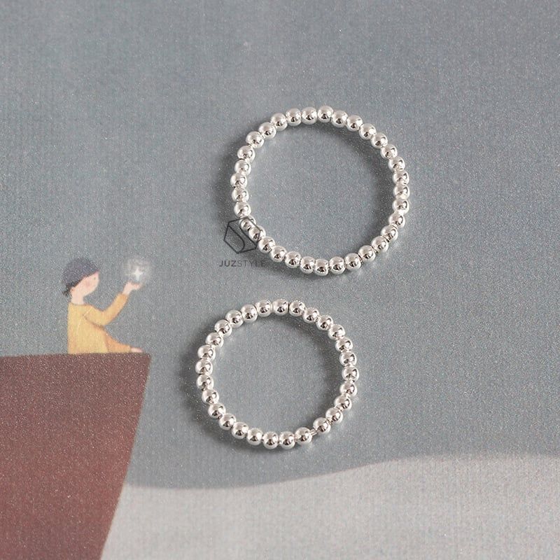 Nhẫn bạc Tiny balls ring