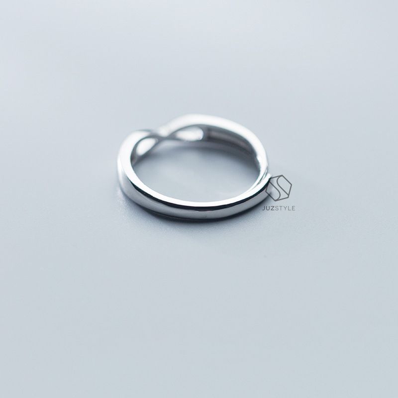 Nhẫn cặp bạc Infinity